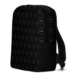 BXB all-over print Backpack BLK