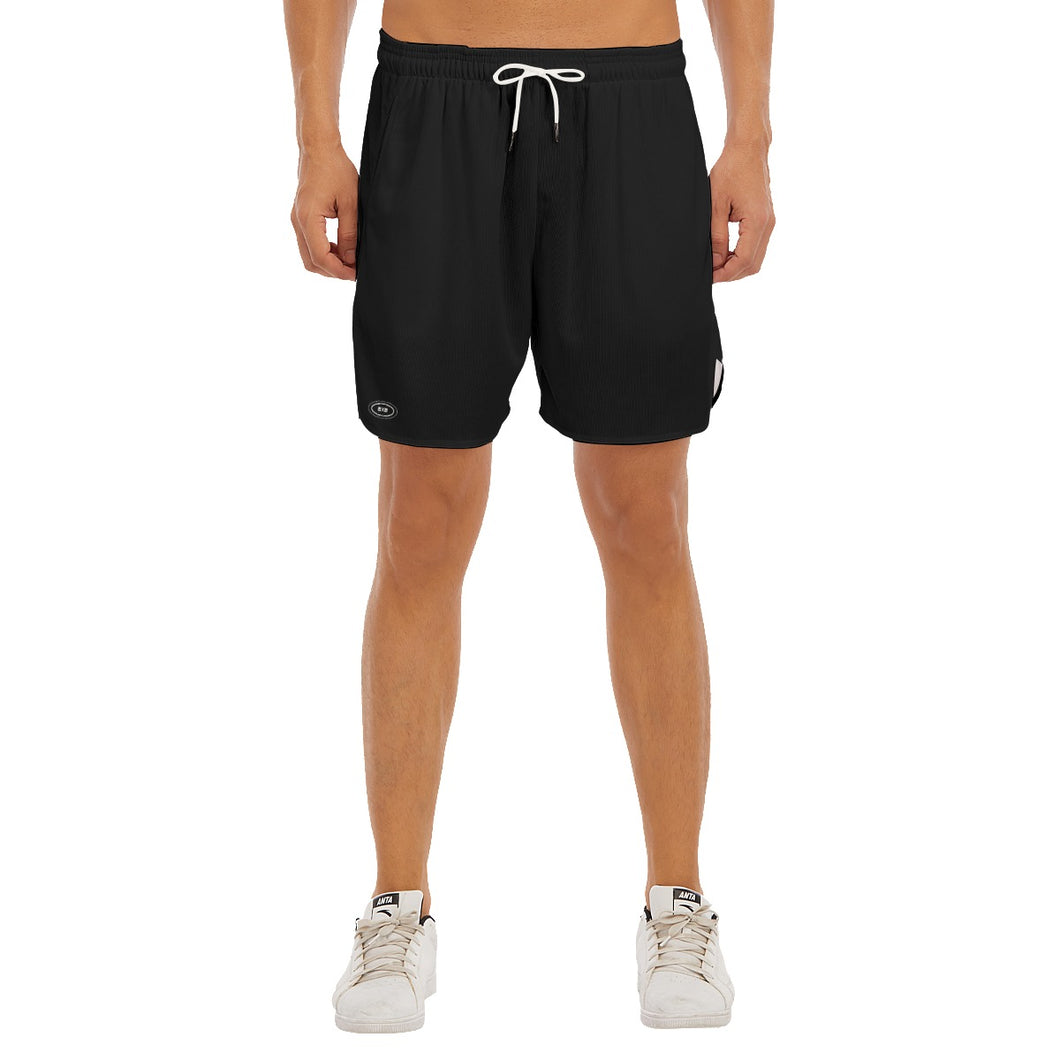 All-Over Print Men's Side Split Running Sport Shorts