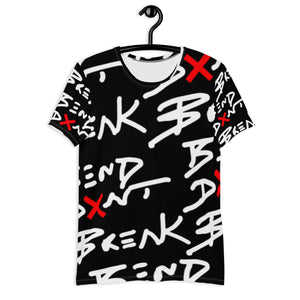 BXB All-Over Signature Print Men's Athletic Tee
